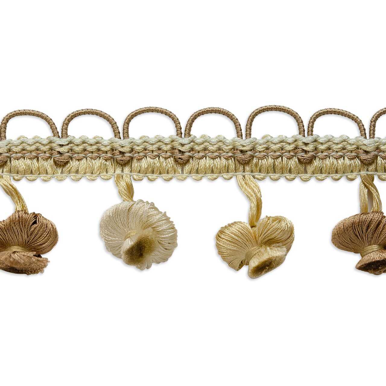 5 yards of Conso Classic Onion Tassel Fringe Trim | 5 yard cut